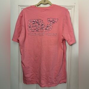 Vineyard Vines Coral Short Sleeve Tee